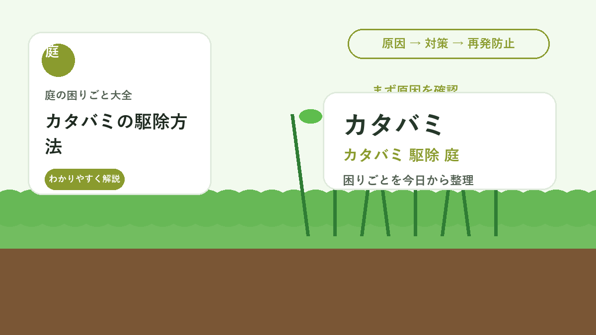 カタバミの駆除方法｜黄色い花の雑草を種と球根から増やさない対策