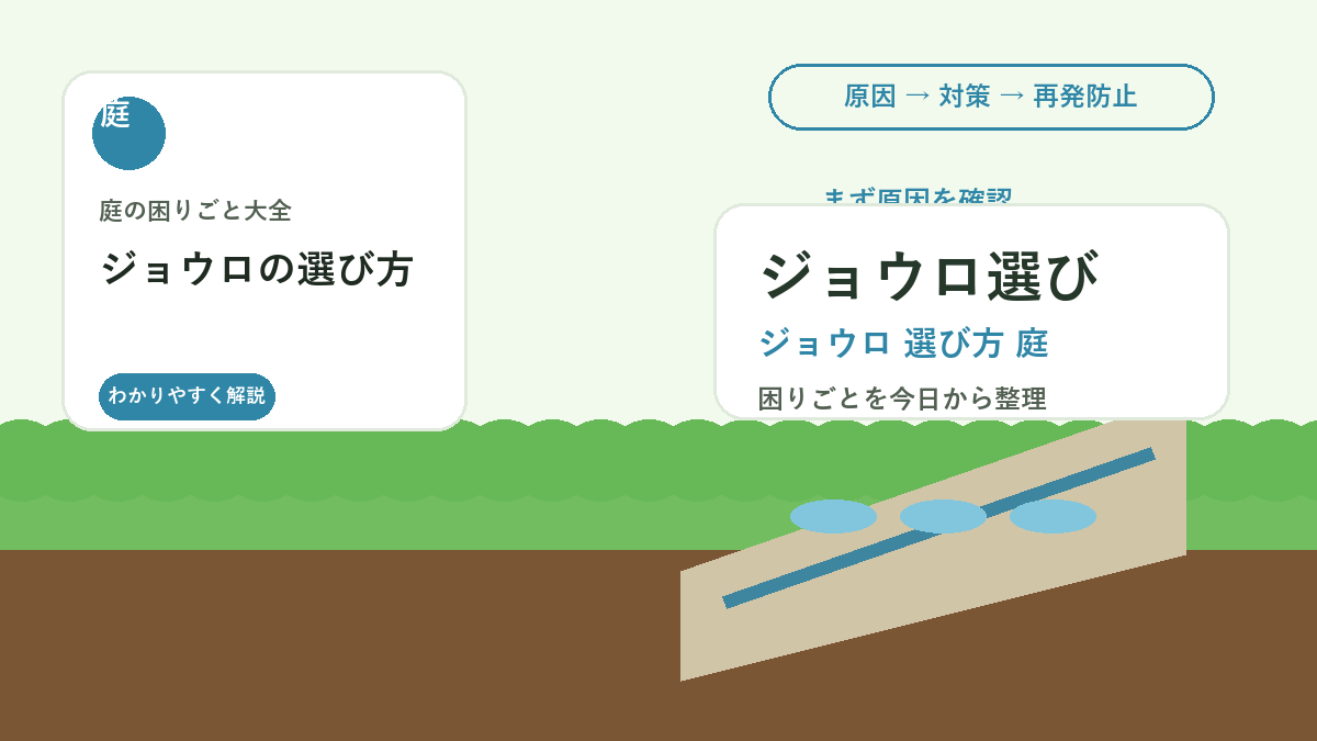 ジョウロの選び方｜花壇・鉢植え・芝生で使いやすい容量とハス口